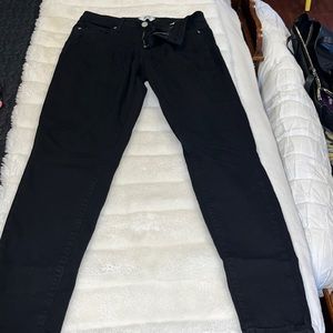 Paige ultra skinny black jeans